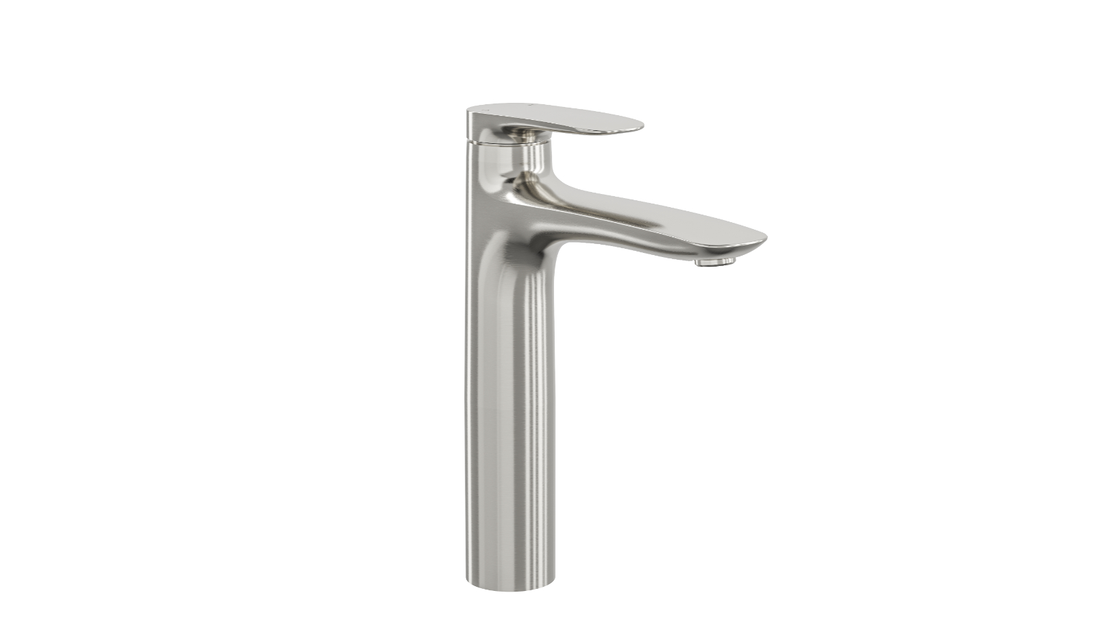 Linsol Curva Mid Height Basin Mixer - Chrome