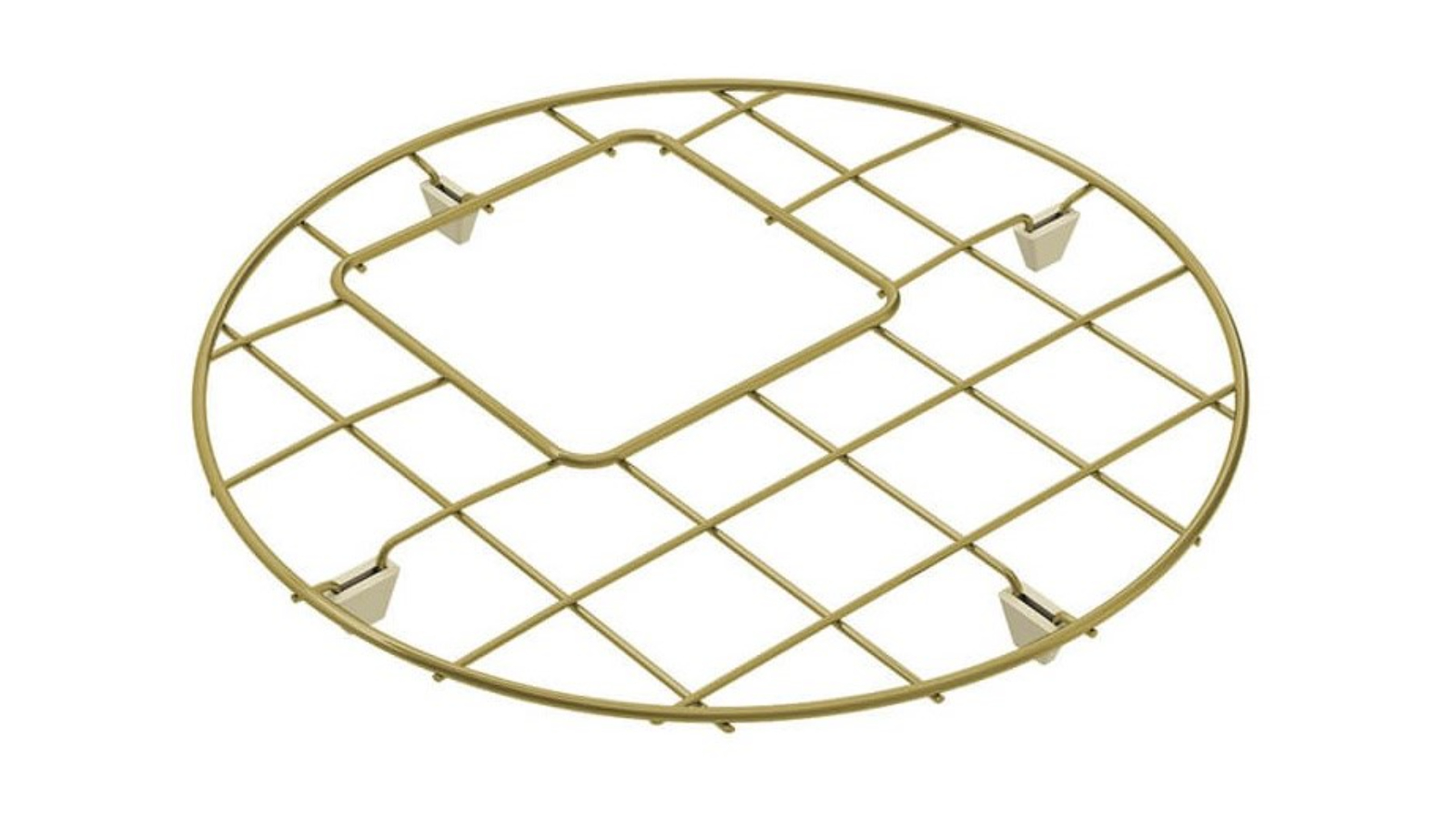 Turner Hastings 47 x 47 Cuisine Round Protective Grid - Brushed Brass