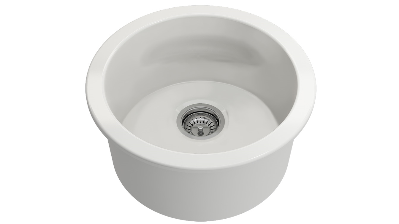 Jayden 1200x500 Single Bowl Tap Landing with Left Drain Board Sink