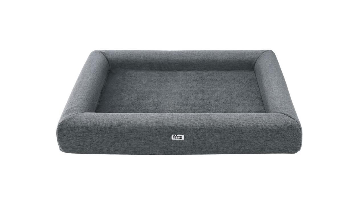 i.Pet Washable Grey Bed Cushion - Large