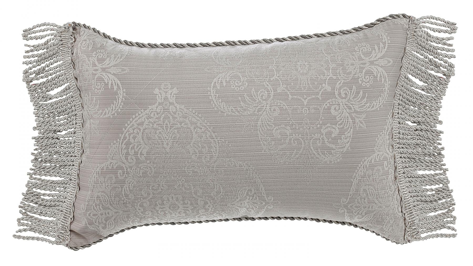 Eleanor Rectangular Silver Cushion