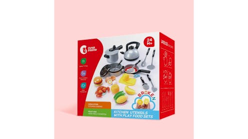 Cute Stone Kids Pretend Play Kitchen Cooking Set Toy Harvey Norman