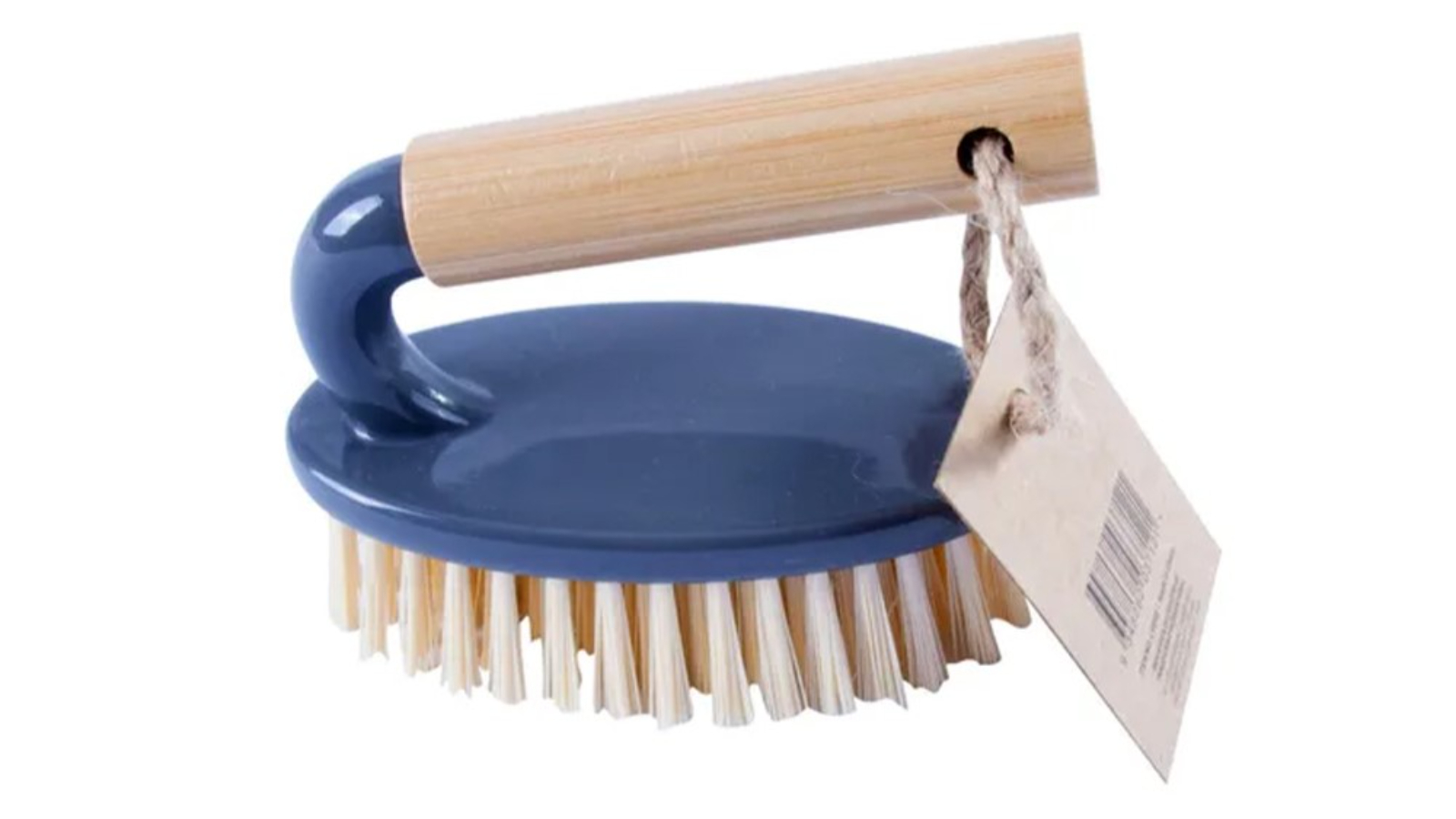 Clevinger Eco Bamboo Handle Household Iron Scrubber Brush