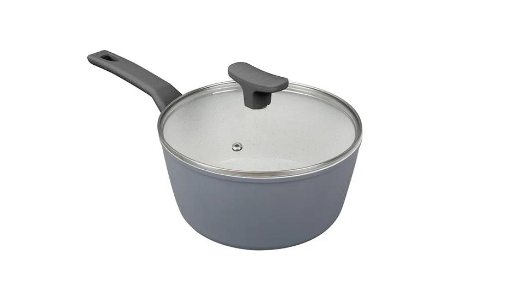 Clevinger Premium Non-Stick Saucepan with Glass Lid - 20cm