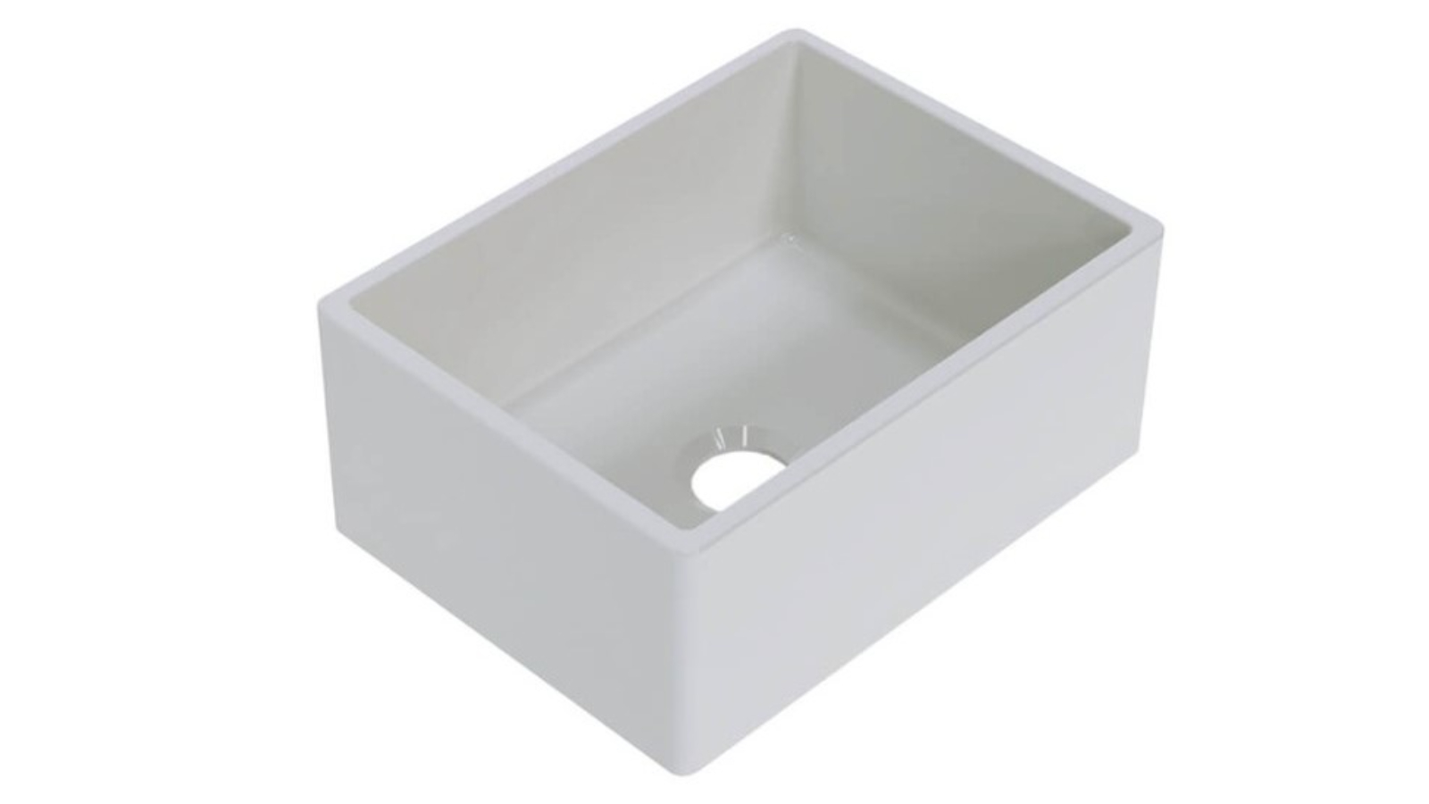Turner Hastings Cove 60 Fireclay Butler Sink - Gloss White