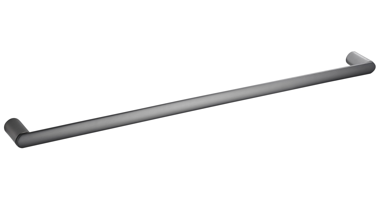 PLD Cove 800mm Single Towel Rail - Gunmetal Grey