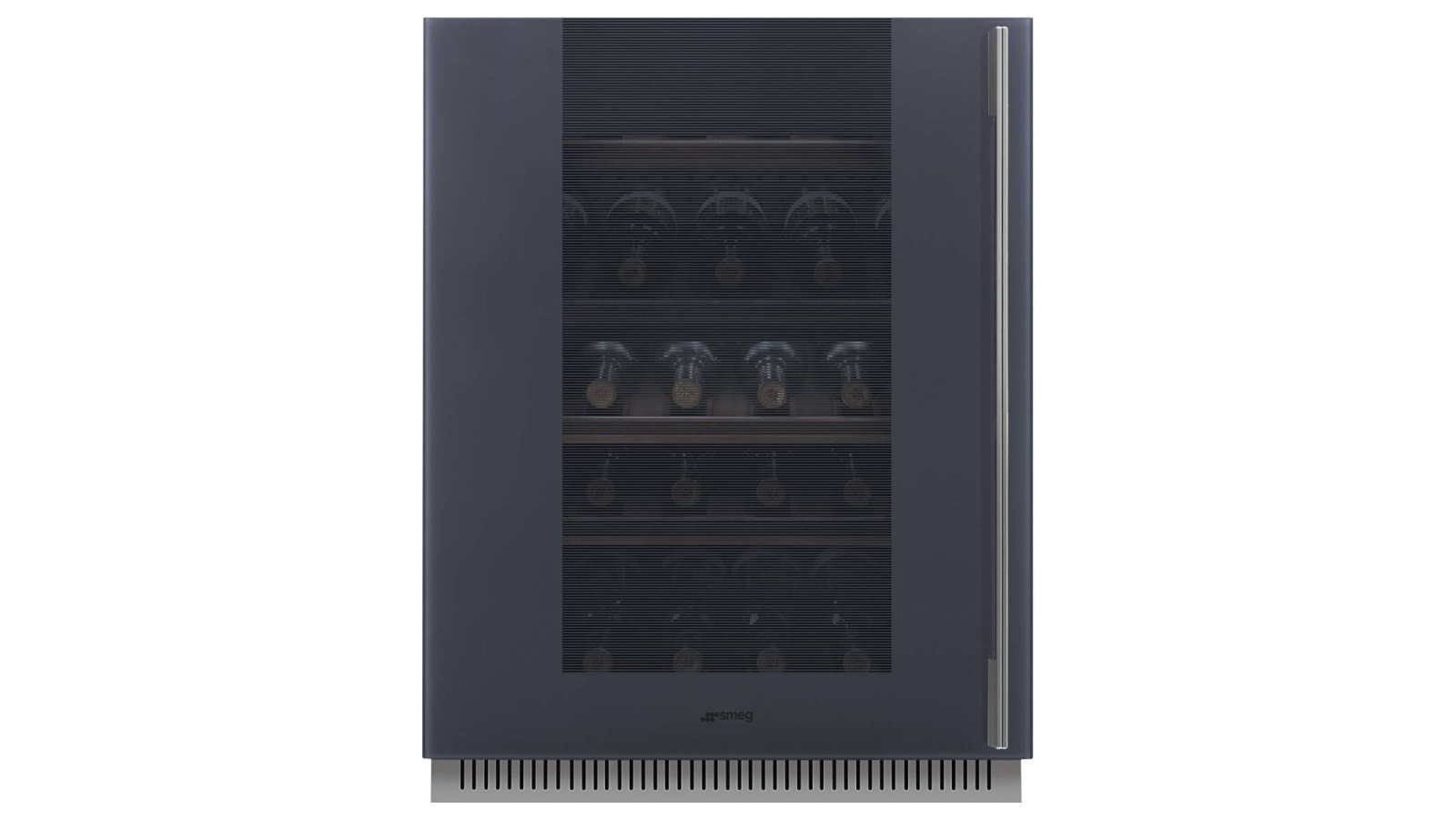 Smeg Linea Built-Under Wine Cellar with Left-Hand Hinge - Neptune Grey