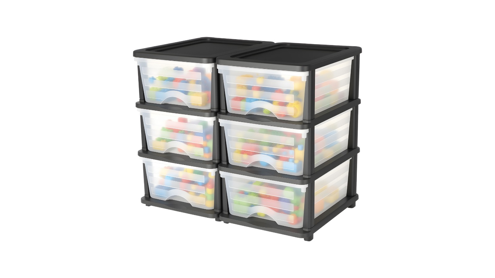Vevor Pack of 2 Plastic Storage Drawer