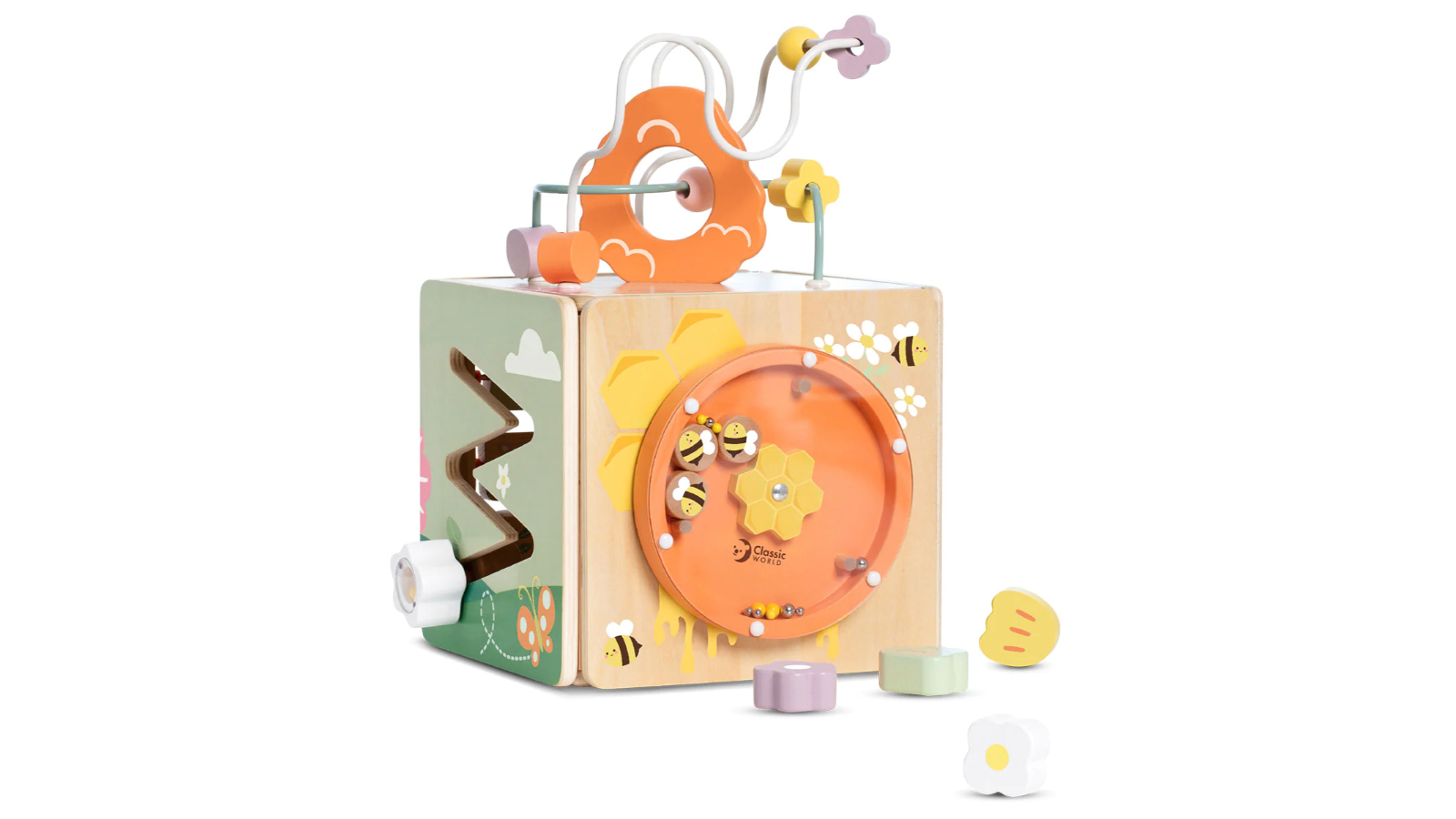 Classic World Honeybee Activity Cube