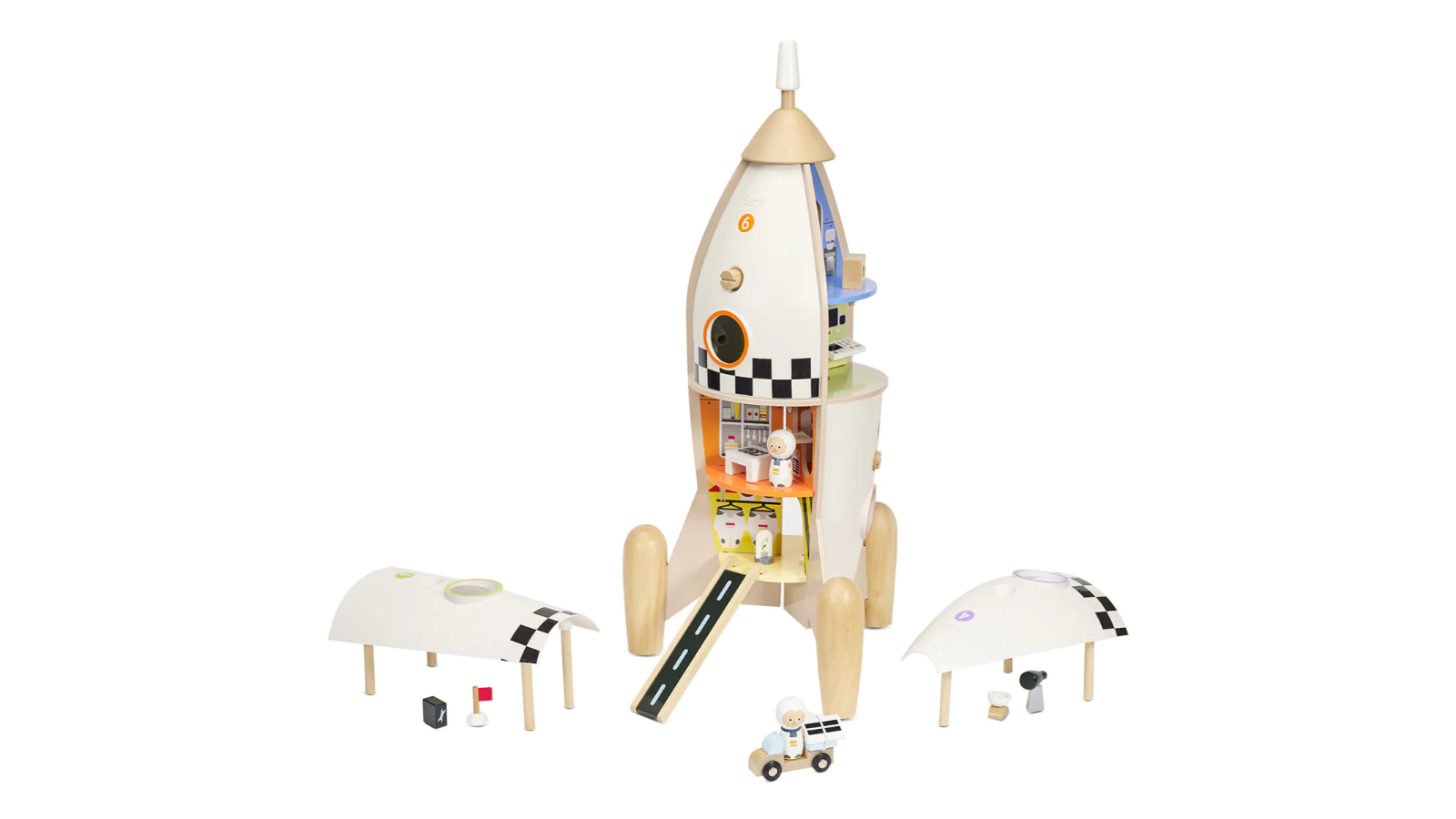 Classic World Pretend Play Rocket Ship Harvey Norman