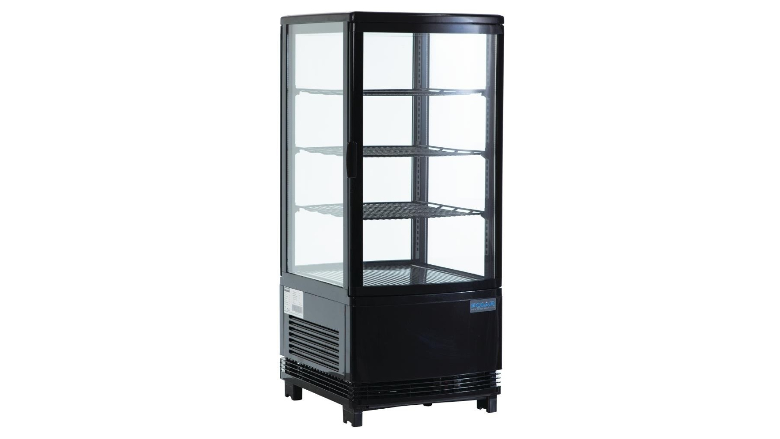 Polar C-Series Black Energy Efficient Display Fridge - 68 Litre