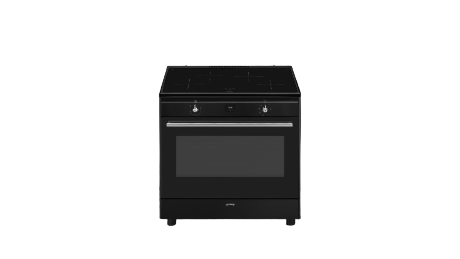 Smeg 90cm 4 Zone Classic Freestanding Cooker Upright