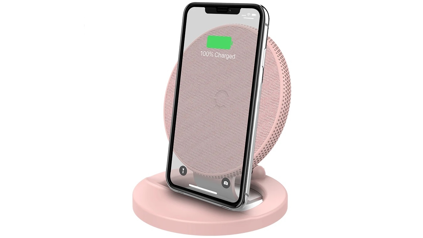 Cygnett PrimePro 15W Wireless Phone Charger Pink Harvey Norman