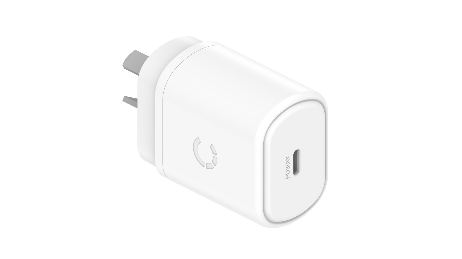 Cygnett 30W USB-C Wall Charger AU - White - PowerPlus - CY3904PDWCH