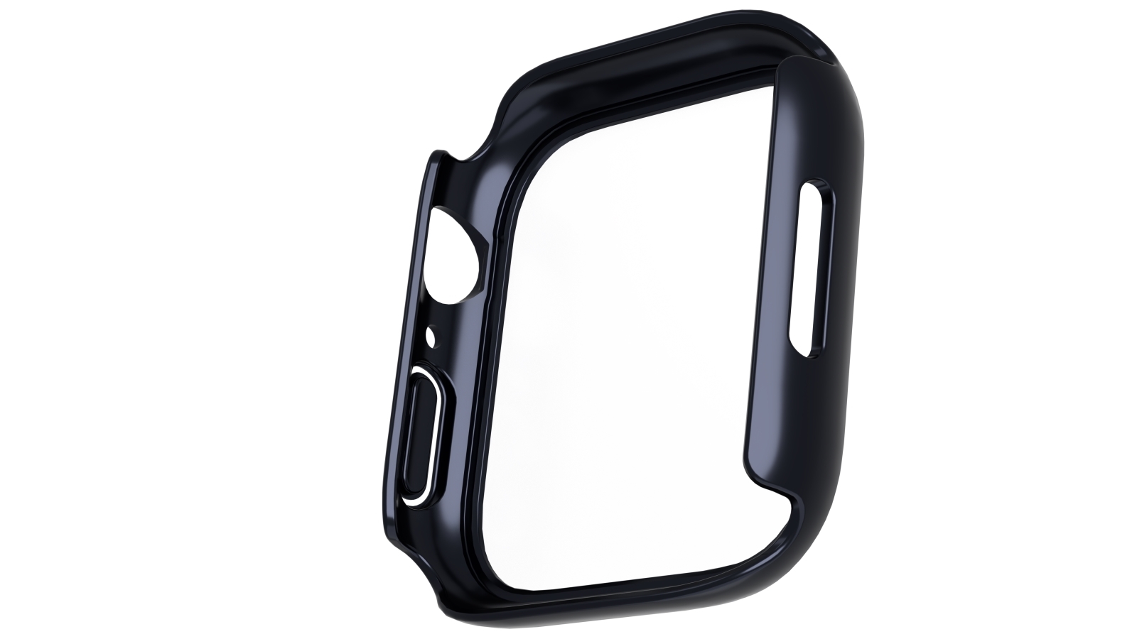 EdgeShield Case with Glass Screen Protector for Apple Watch