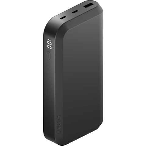Cygnett ChargeUp Pro Series 20K 20000mAh Laptop Power Bank - Black