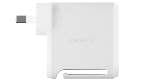 Cygnett PowerMaxx 70W Dual Port GaN Wall Charger | Harvey Norman