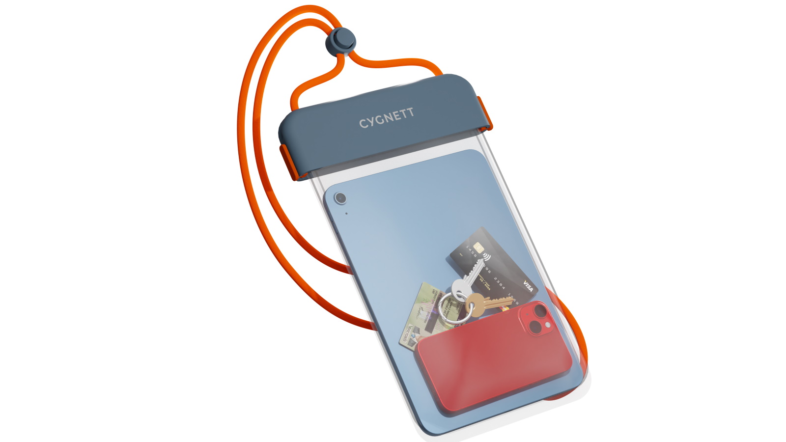Cygnett AquaGuard Universal Waterproof 11-inch Tablet Pouch