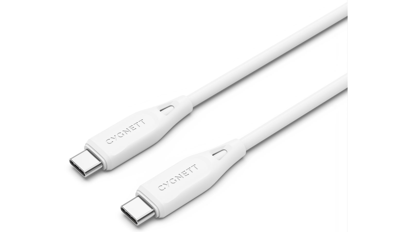Cygnett Essentials 1m USB-C to USB-C Cable - White