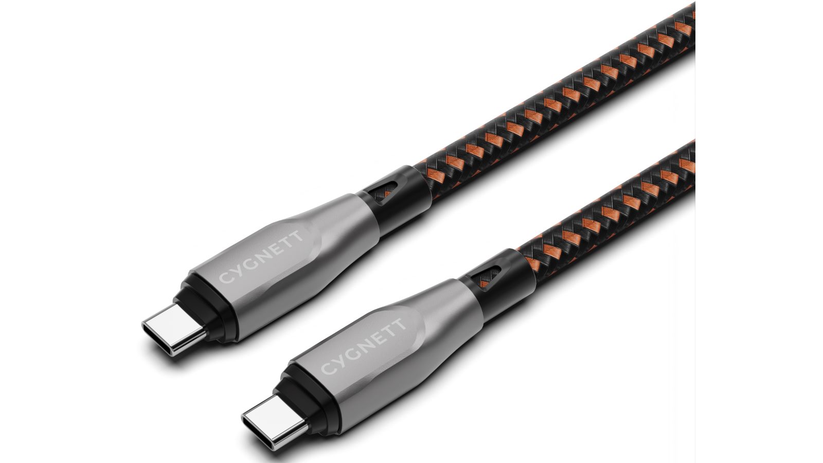 Cygnett Armoured Pro 240W 1m USB-C to USB-C Cable