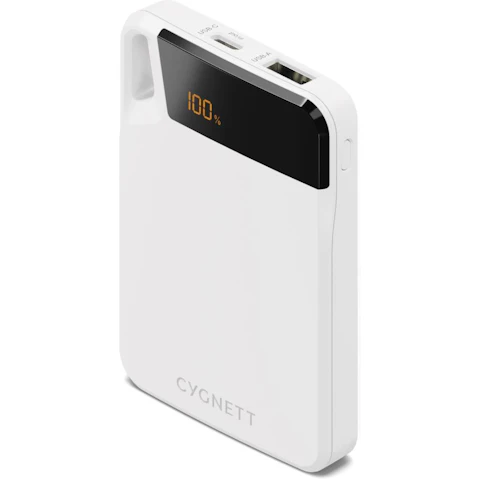 Cygnett ChargeUp Boost 4 5000mAh Power Bank - White