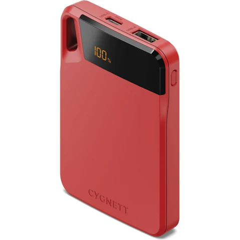 Cygnett ChargeUp Boost 4 5000mAh Power Bank - Red