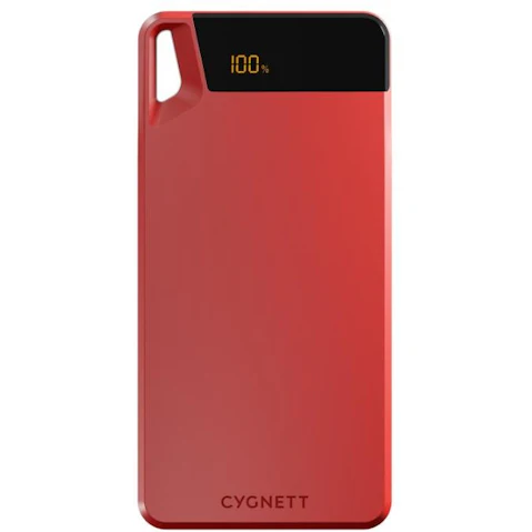 Cygnett ChargeUp Boost 4 10000mAh Power Bank - Red
