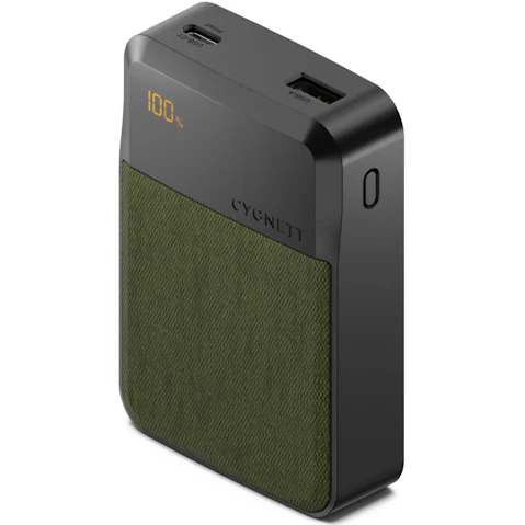 Cygnett ChargeUp Reserve G3 10000mAh Power Bank - Green