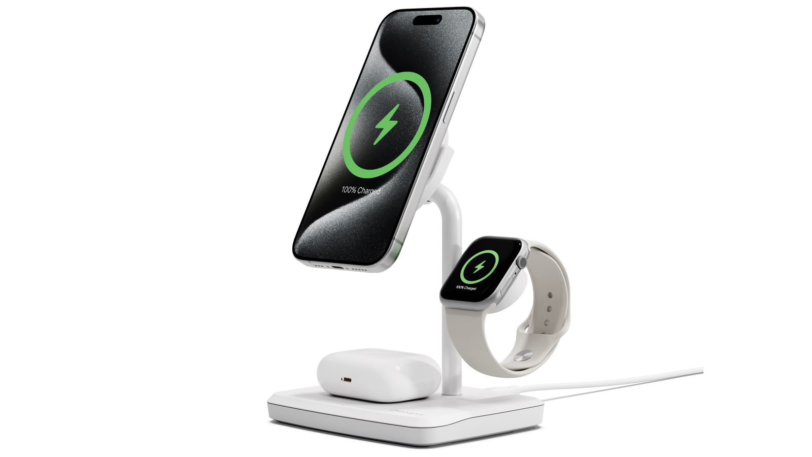 Cygnett ChargeBase Qi2.0 Single Wireless Charger (Black)