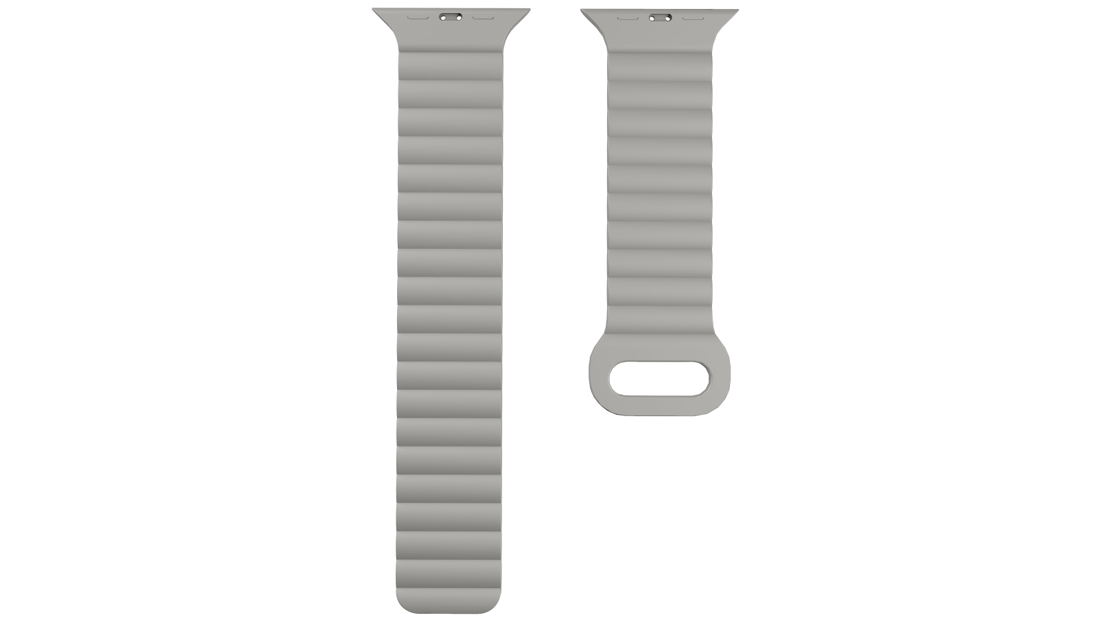 Cygnett MagneticBand Silicone Band for Apple Watch 3/4/5/6/7/8/9/10/SE (42/44/45/46mm) and Ultra/Ultra 2 49mm - Champagne