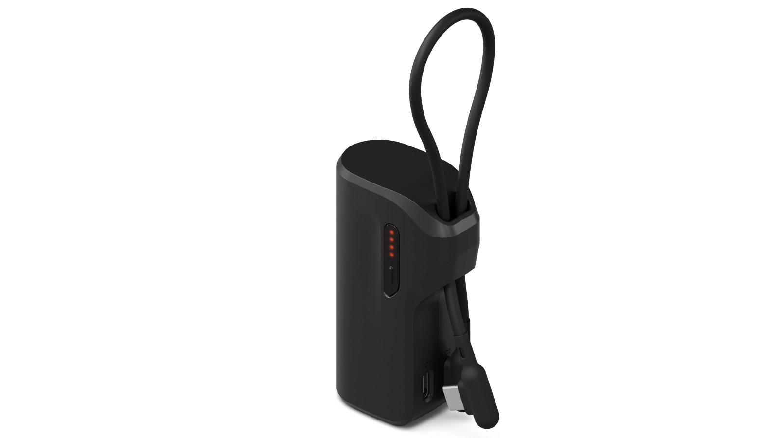 Cygnett Thumboost 5000mAh Power Bank + USB-C Combo - Black