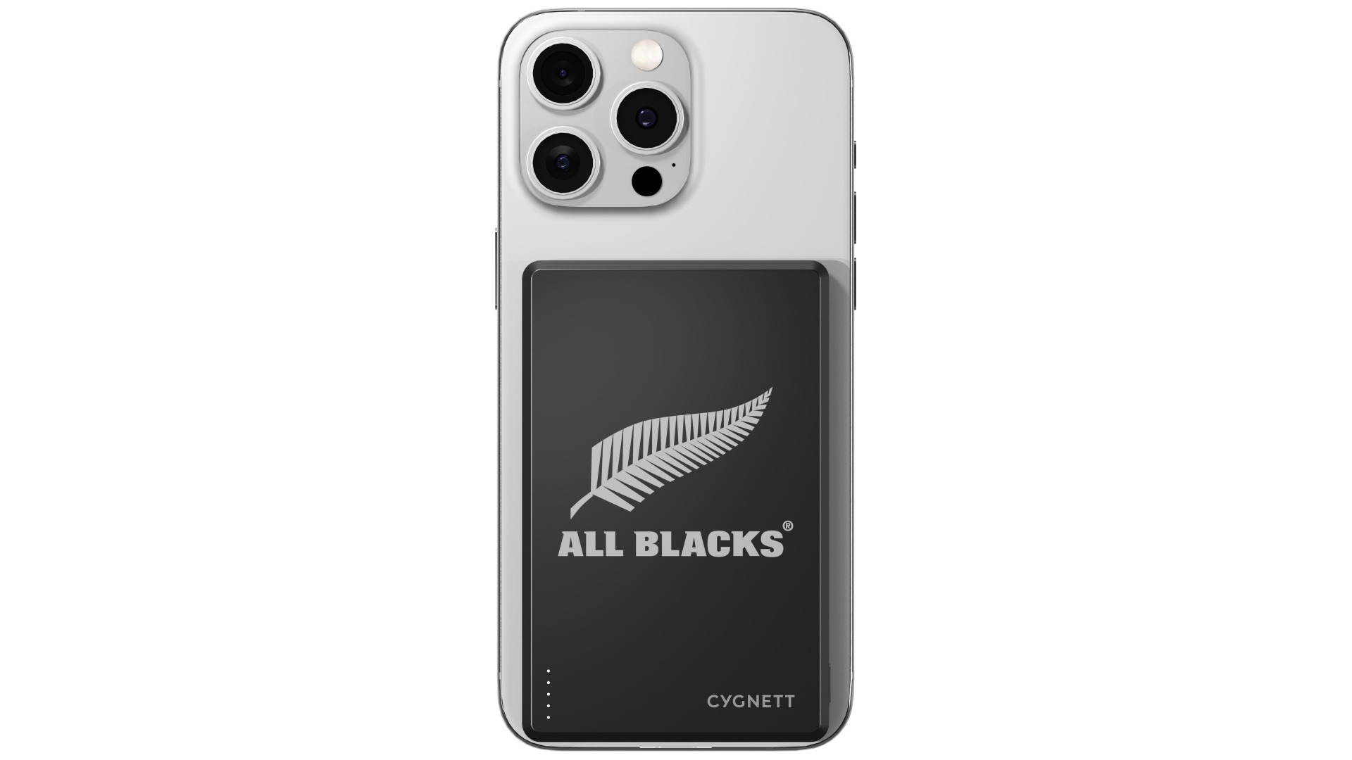 Cygnett All Blacks 5000mAh Magnetic Wireless Power Bank