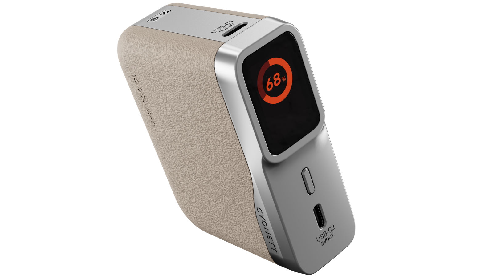Cygnett Encore 10000mAh 45W PD Power Bank - Ivory