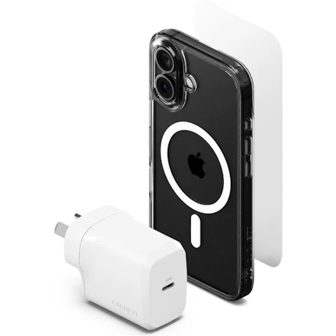 Cygnett 3-in-1 Charge and Protect Kit for iPhone 17