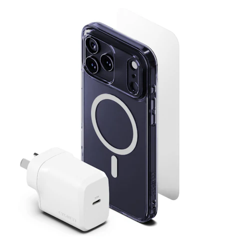 Cygnett 3-in-1 Charge and Protect Kit for iPhone 17 Pro Max