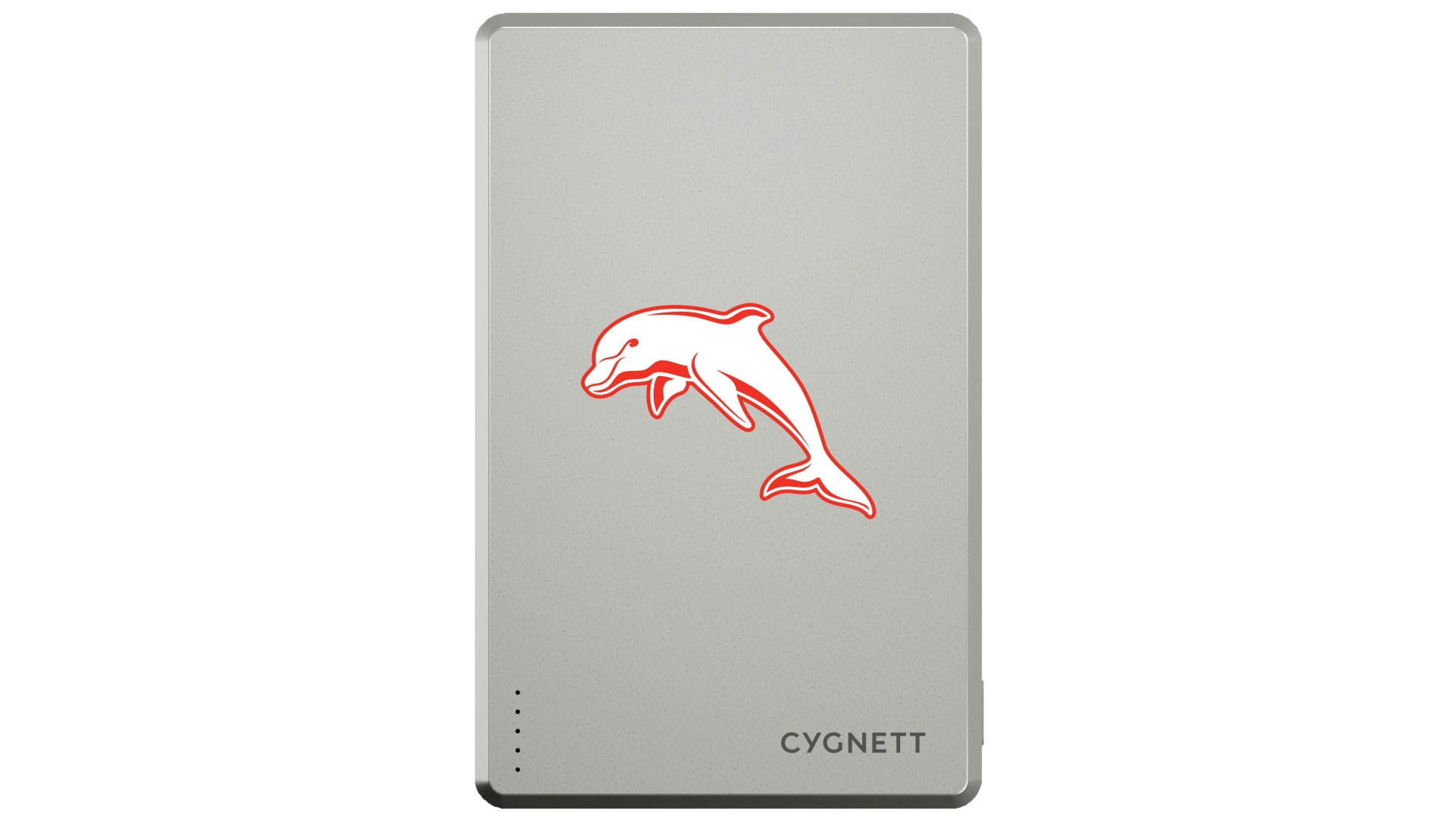 Cygnett NRL 5000mAh Magnetic Wireless Power Bank - Dolphins