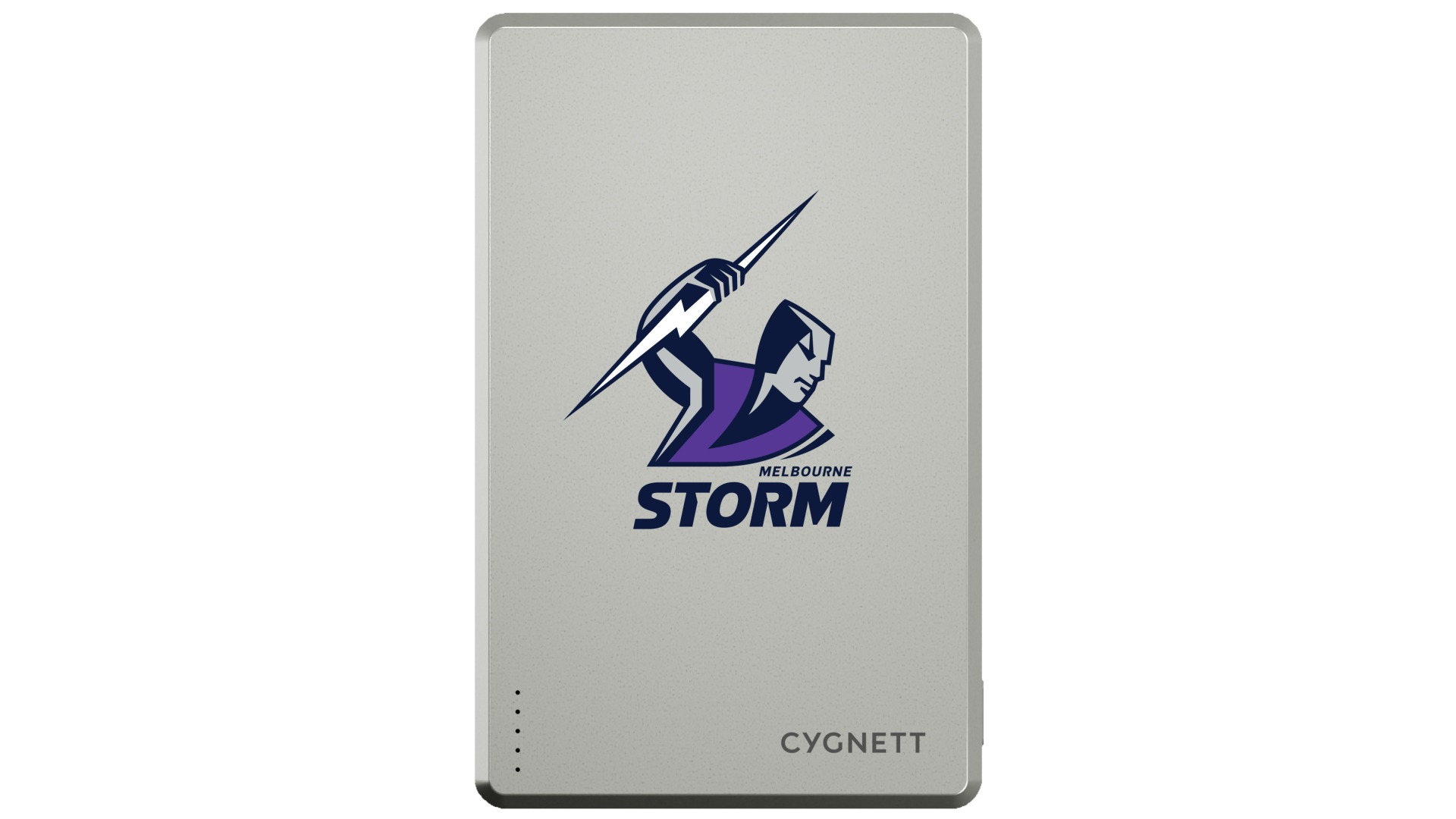 Cygnett NRL 5000mAh Magnetic Wireless Power Bank - Melbourne Storm