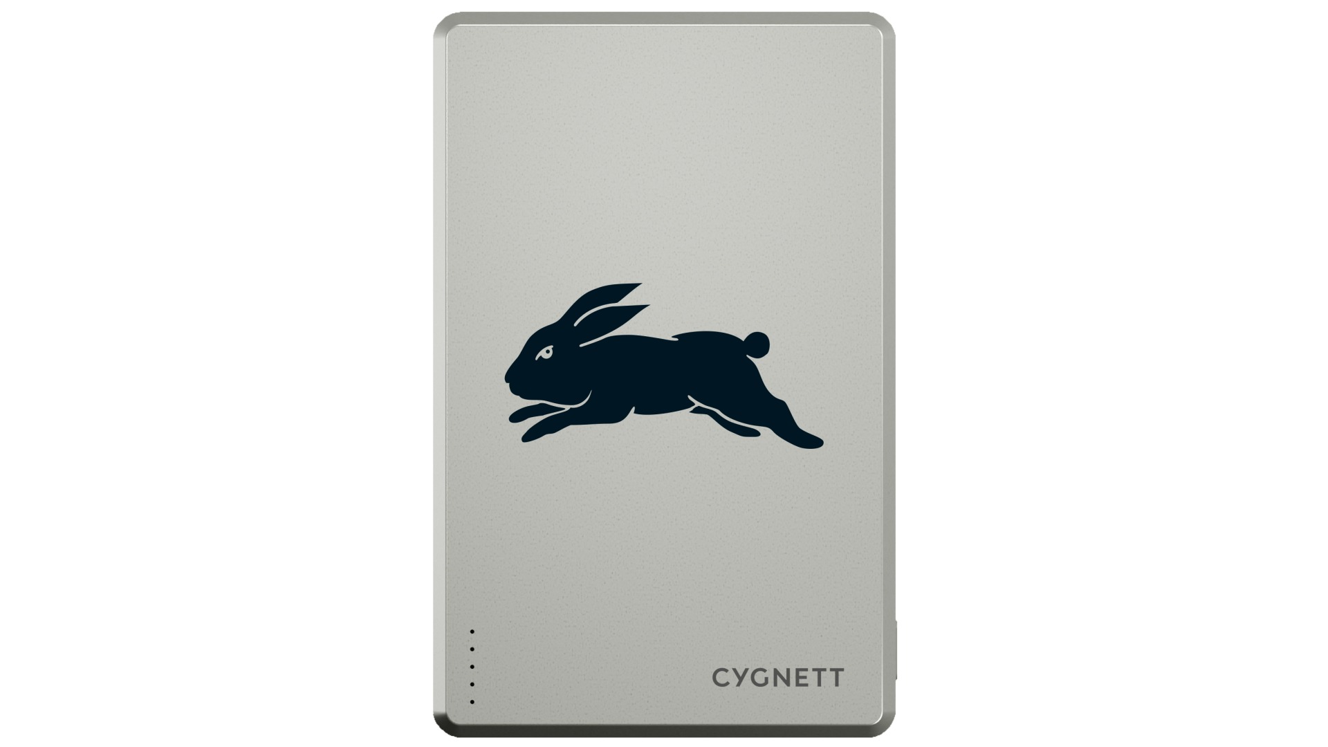 Cygnett NRL 5000mAh Magnetic Wireless Power Bank - South Sydney Rabbitohs