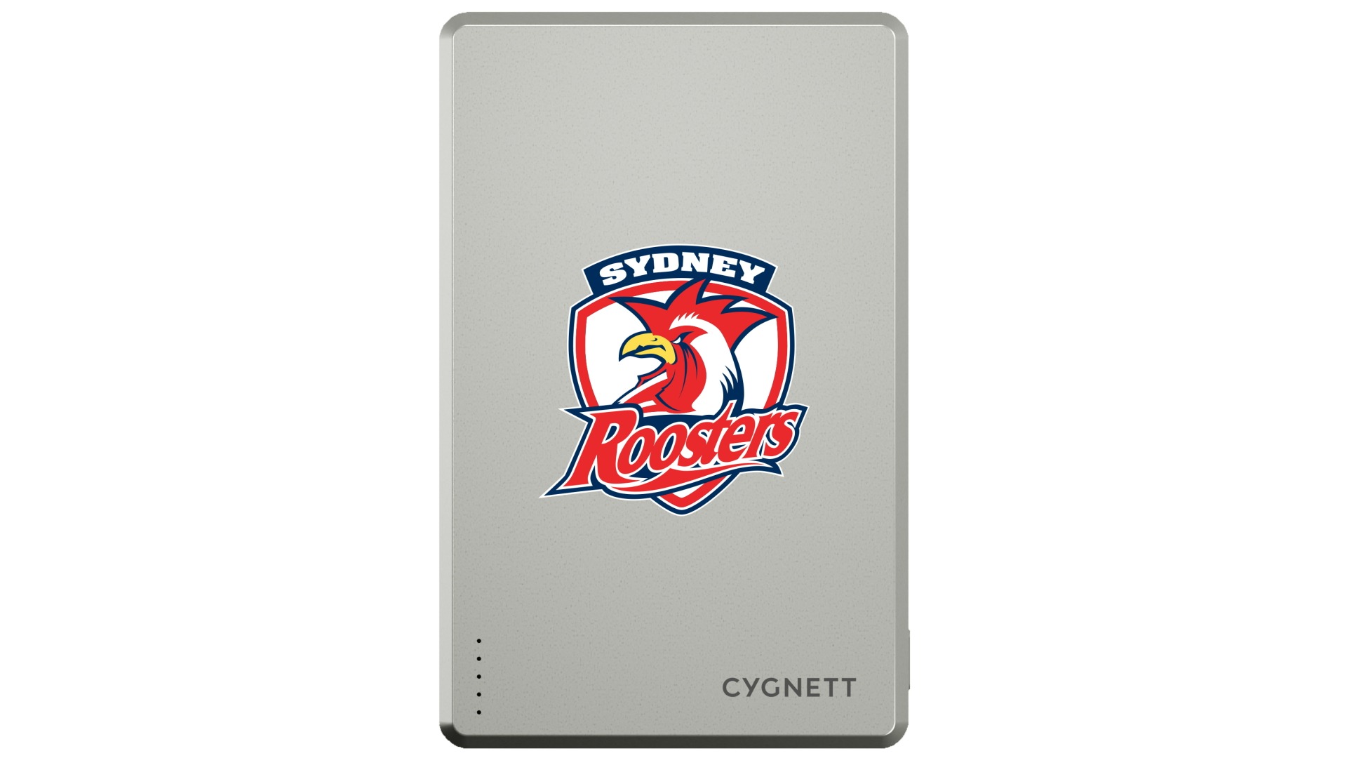 Cygnett NRL 5000mAh Magnetic Wireless Power Bank - Sydney Roosters