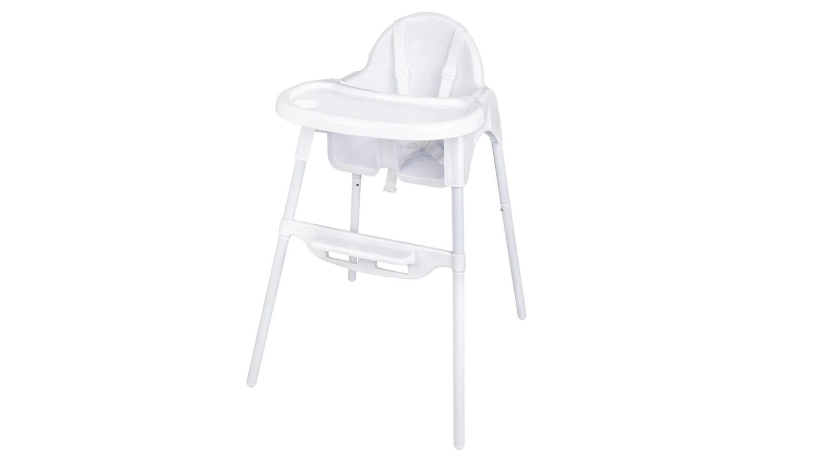 Bolero Bright White Single Highchair