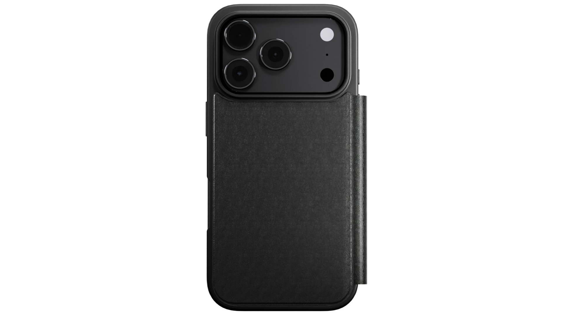 Cygnett MagWallet Magnetic Leather Wallet Case for iPhone 18 Pro - Black