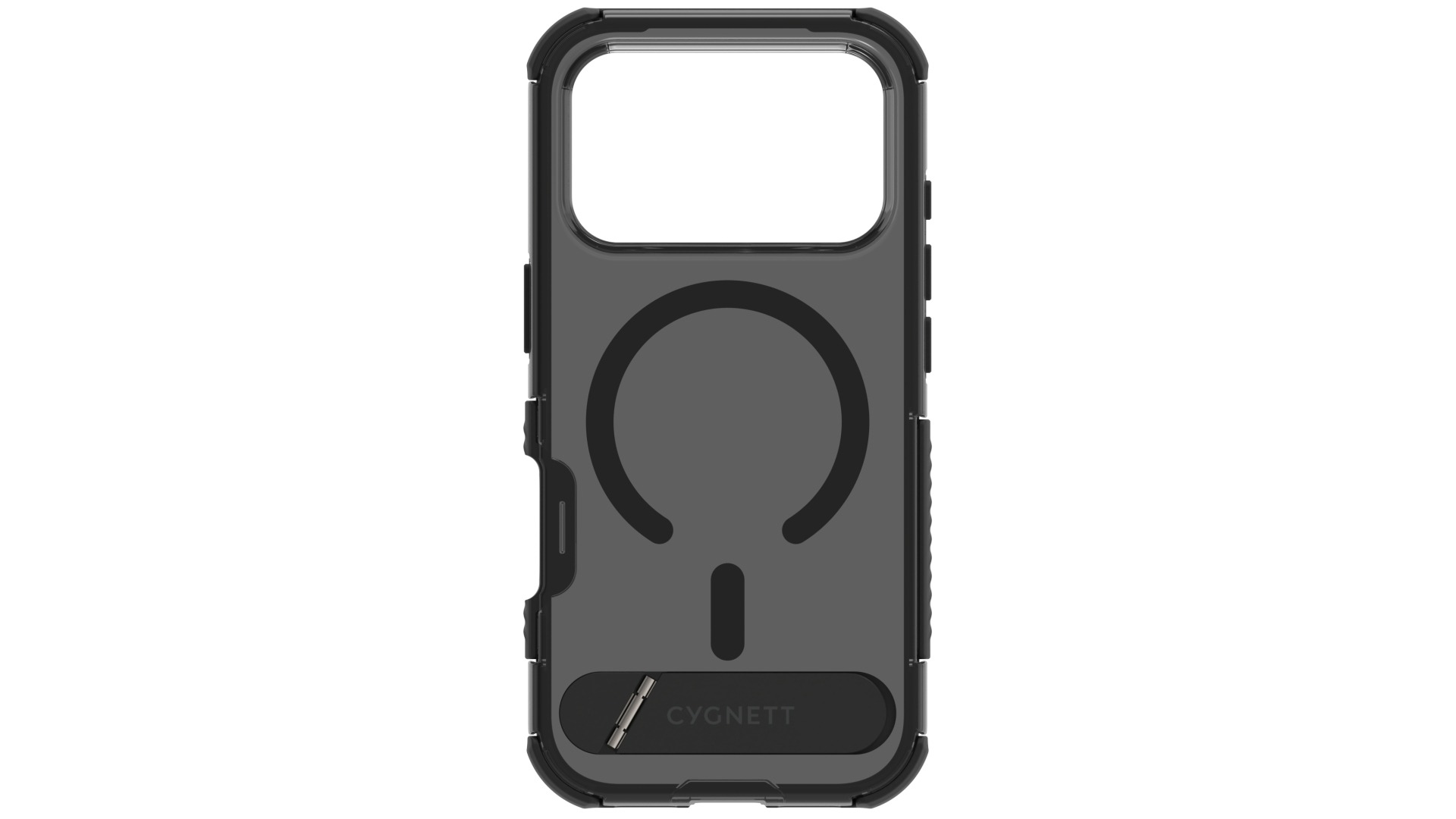 Cygnett MagGuard Heavy-Duty Case with Kickstand for iPhone 18 Pro Max - Black