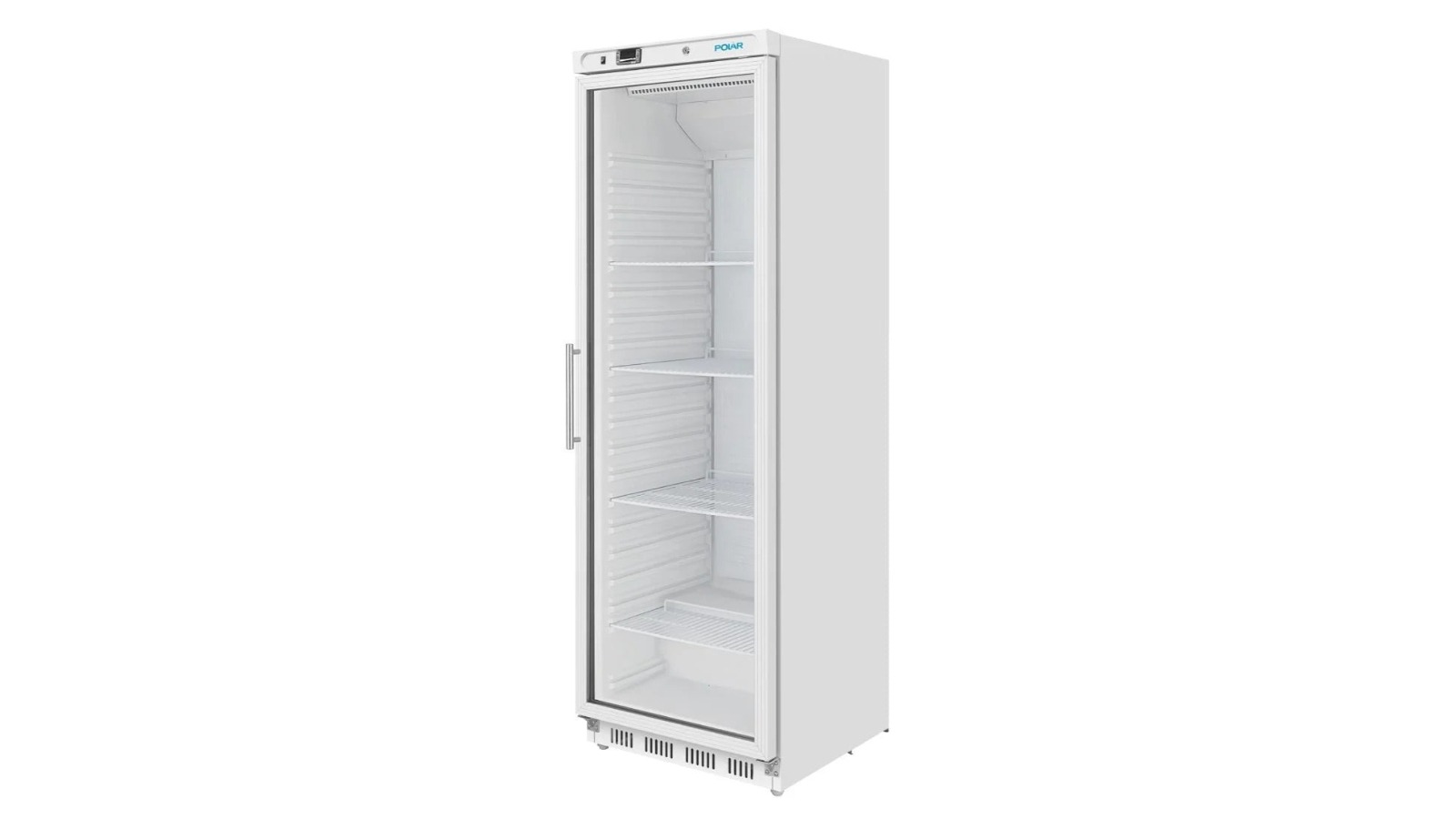 Polar CZ786-A C-Series White Upright Display Fridge - 400L