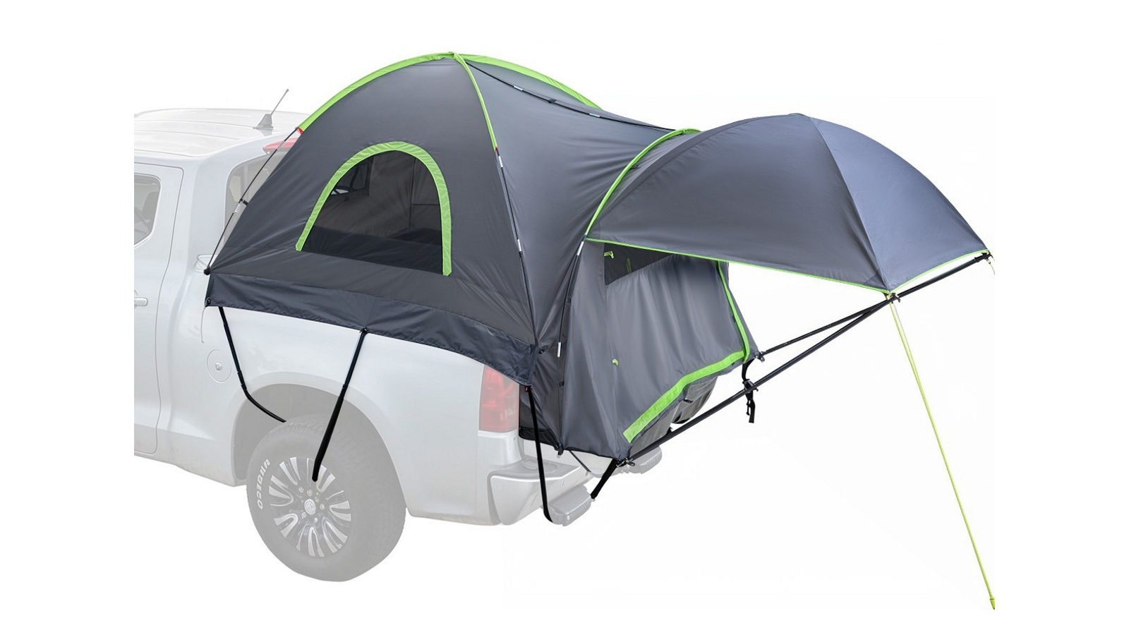 Vevor Truck Tent 8.0-8.2ft Waterproof PU2000 Truck Bed Camping Tent for 2-3 Person