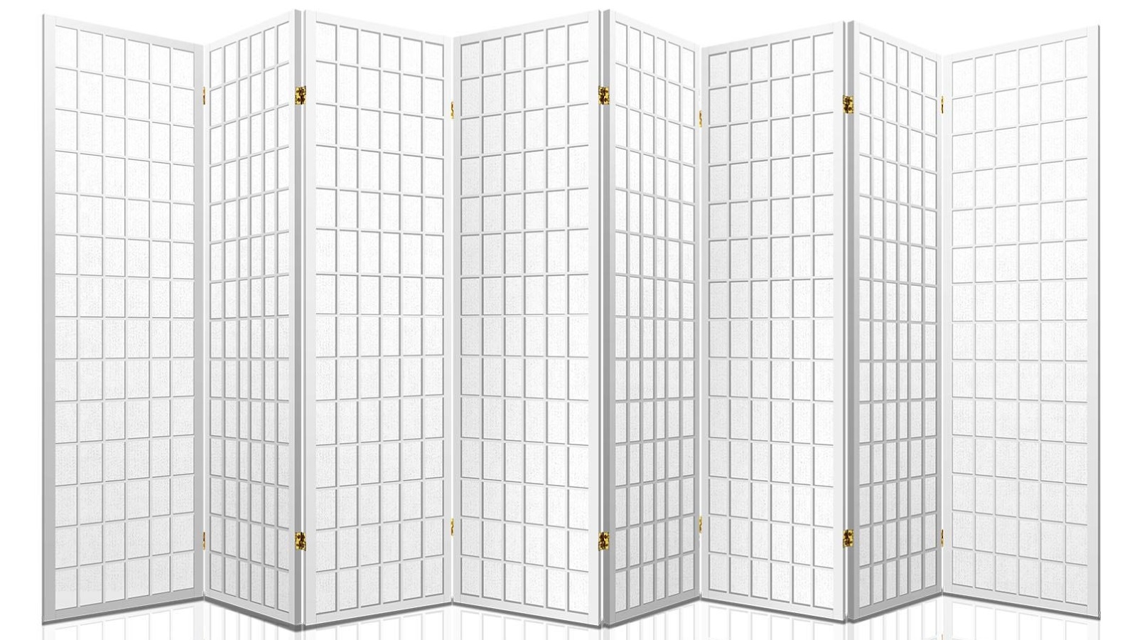 Artiss 8 Panel Room Divider Oriental - White