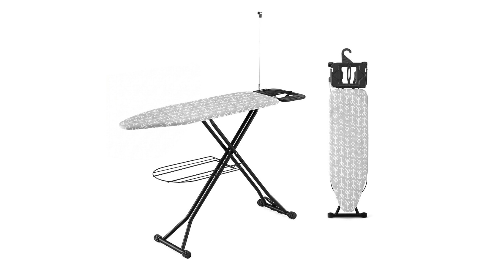 Artiss Foldable Ironing Board with Rest for Laundry Room Arrow