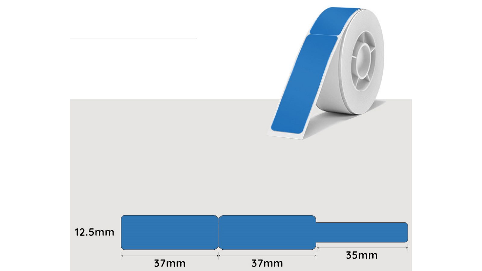 Niimbot Thermal Labels Cable Label Paper for D11/D101/D110 - Blue