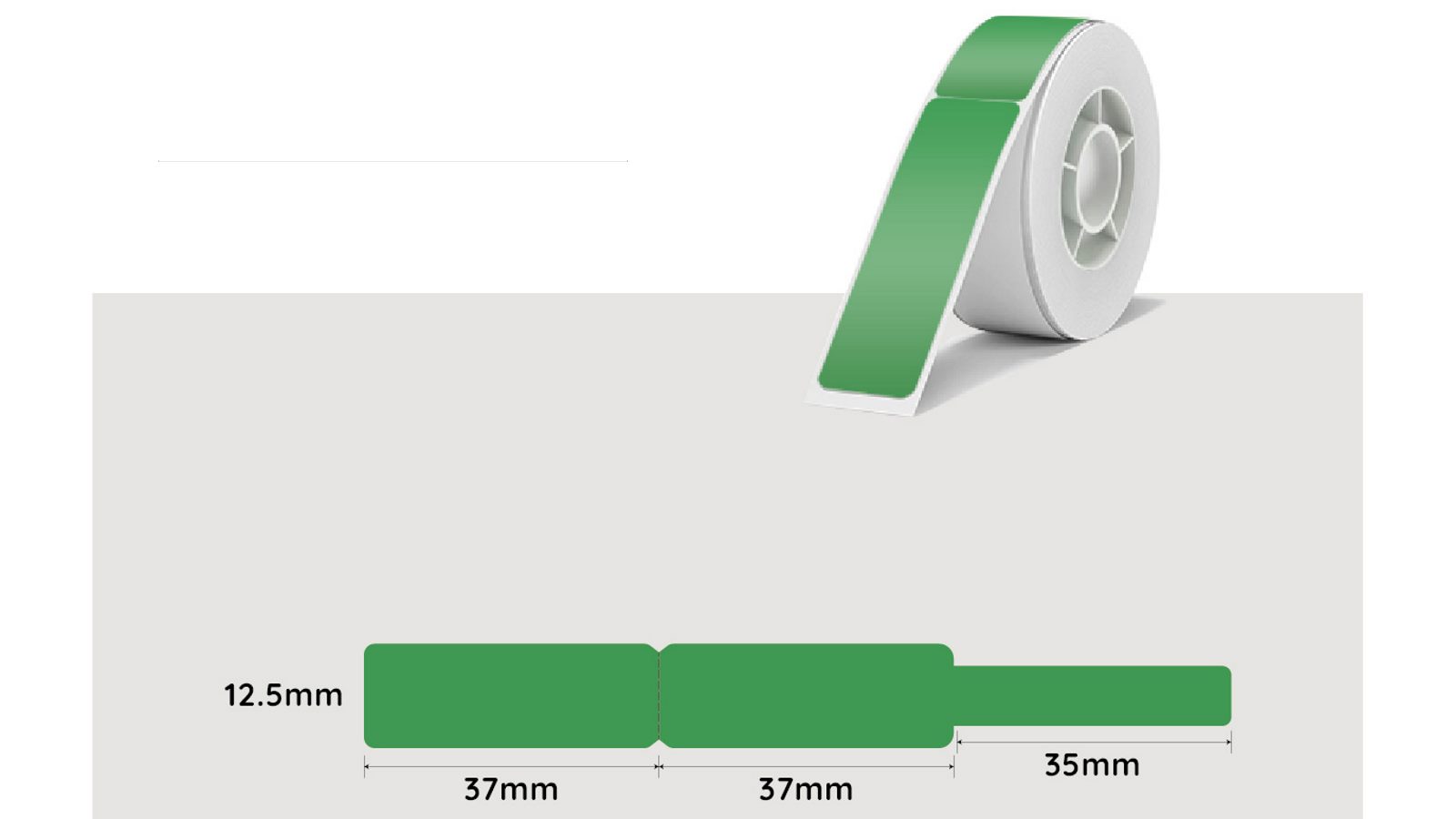 Niimbot Thermal Labels Cable Label Paper for D11/D101/D110 - Green