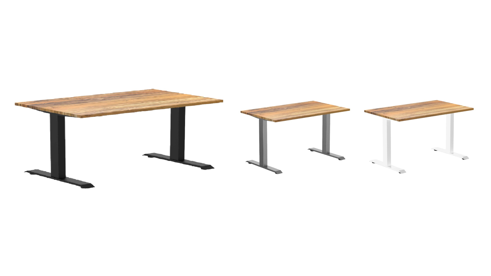 Desky Zero Teak Hardwood Office Desk
