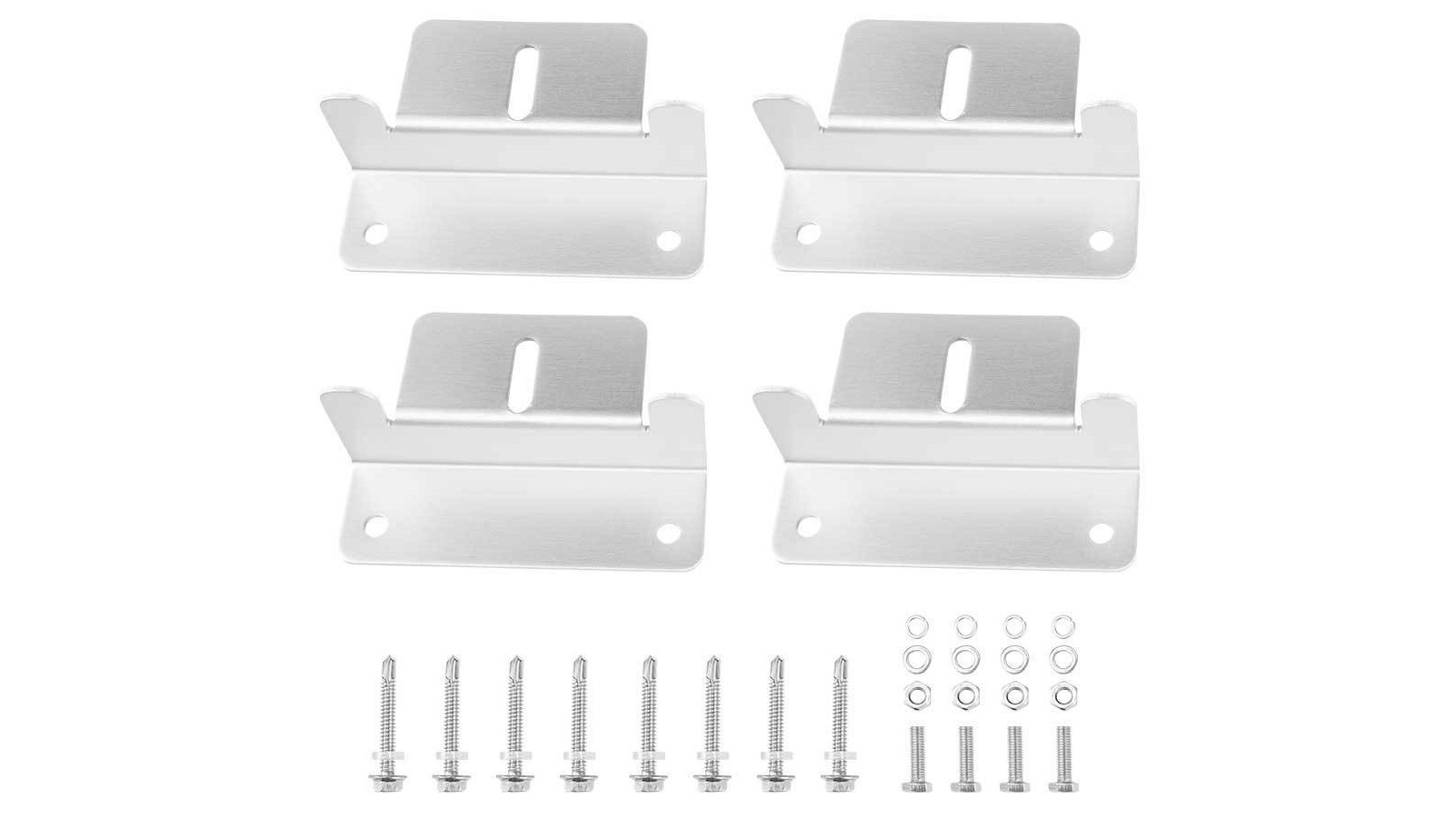 Atem Power Solar Panel Aluminium Z Brackets - 4pcs